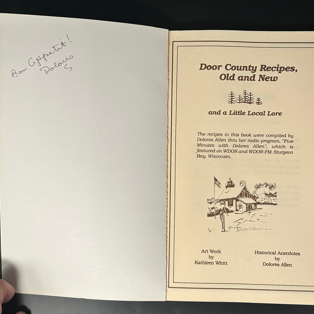 Door County Recipes, Old and New and a Little Local Lore