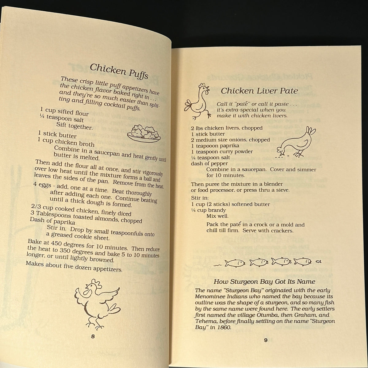 Door County Recipes, Old and New and a Little Local Lore