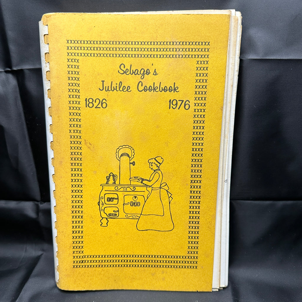 Sebago Maine Jubilee Cookbook 1826–1976 Community Cookbook Local History